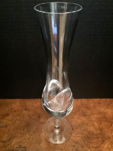 Daum france crystal tulip - crystal, or