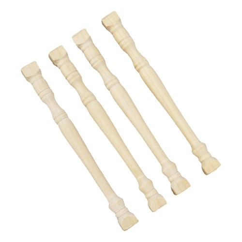 Dollhouse wooden - 4x, 1/12
