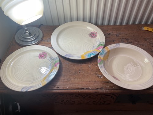Clarice cliff plates and one - cliff,