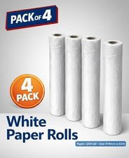 4 Rolls 80GSM Plotter Paper