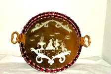 Italian Venetian Glass Vanity