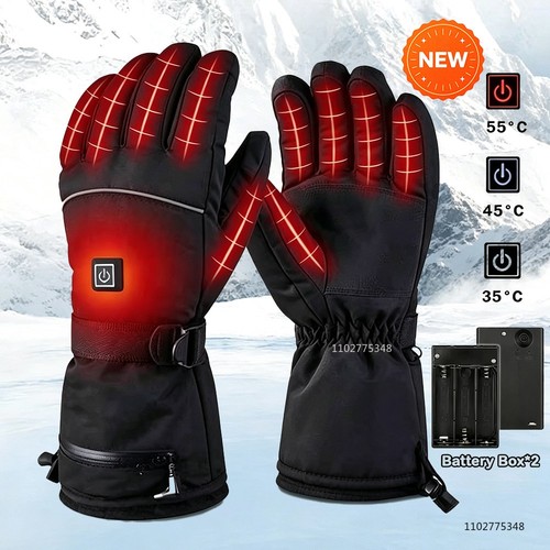Heated gloves touchscreen - heated,