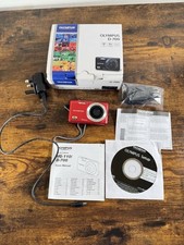 Olympus Digital Camera D-700 12.0MP Red Tested Boxed Complete
