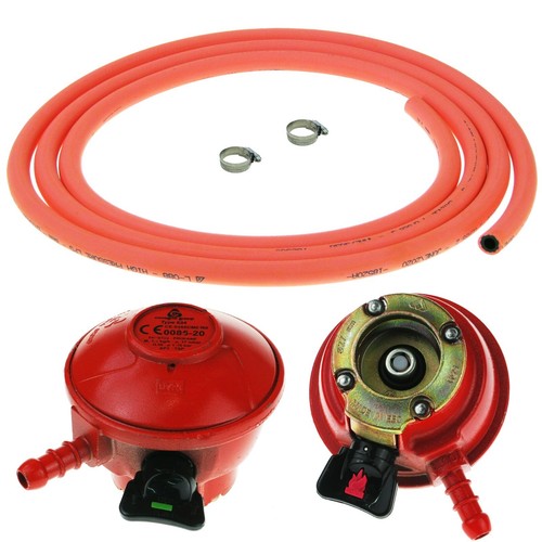 Clip gas bottle regulator - clip, on