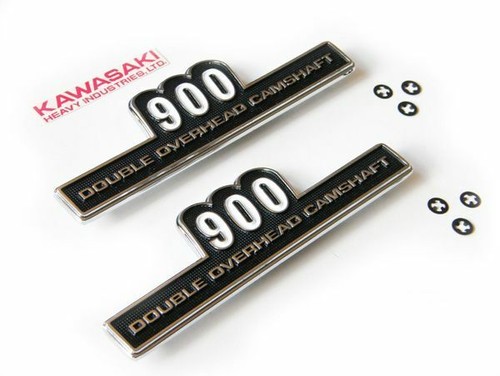 Side cover emblems - side,