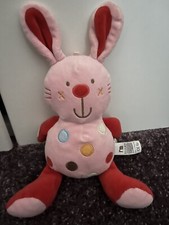 MOTHERCARE PINK SPOTTY BUNNY