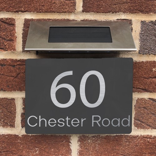 Personalised house number - personalised,