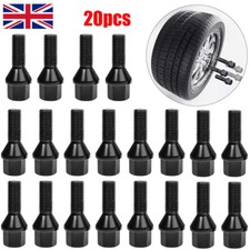 20x Black BMW Wheel Bolts for