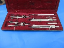 Vintage E H Ltd Foreign Compass Technical Drawing Draughtsman Boxed Set