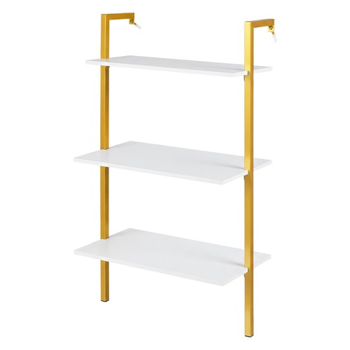 Metal ladder bookshelf utility - metal,