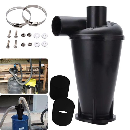 Black cyclone dust collector - black,