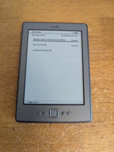 Amazon kindle 4th - 4th, generation