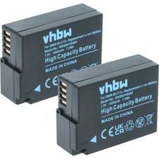 2x Battery for Panasonic Lumix