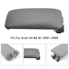 Gray Leather Armrest Centre