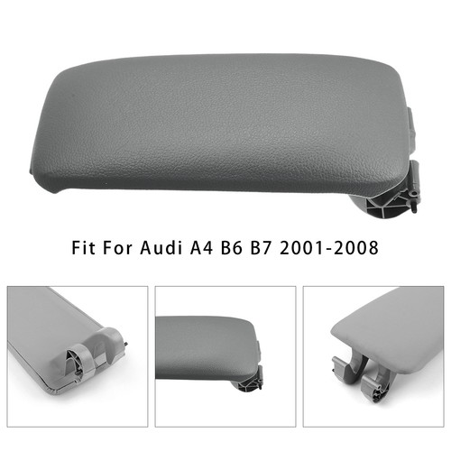 Gray leather armrest centre - armrest,