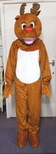Wicked Costumes Reindeer Mascot Costume Adult Size Brown Plush Suit