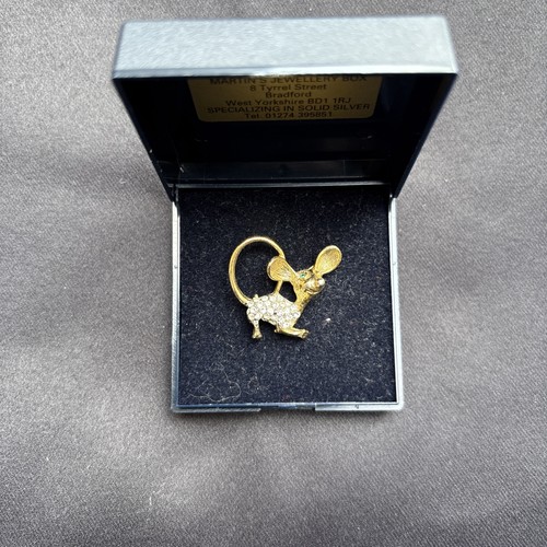 Crystal encrusted mouse - encrusted,