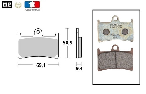 Set front brake - front, *