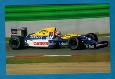 F1 Postcard - Nigel Mansell: Champion 1992 - Williams FW14B - Niccolini of Italy