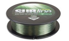 Korda NEW Subline Carp Fishing Mainline 1000m Green *All Breaking Strains*