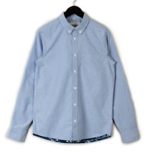 Carhartt WIP Buster Oxford Shirt Ethnic Print/Sky M