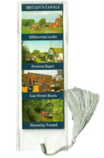 British Canals BOOKMARK Barge Lapworth Preston Shrewley Tunnel River Boats