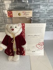 Steiff musical christmas bear - musical,