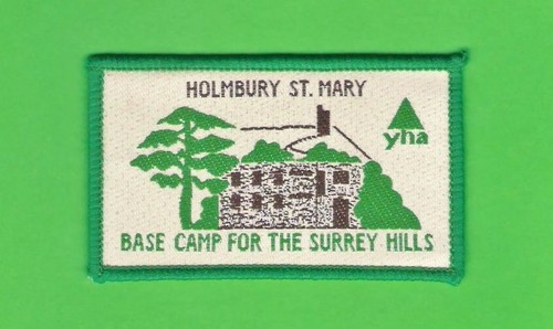 Yha woven cloth patch badge - cloth,