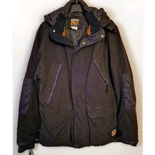 Timberland Pro Jacket Coat Men's Size Medium Extreme Weather Heavyweight Black