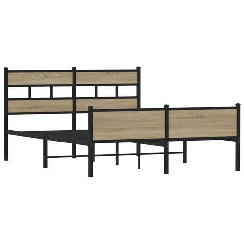 Metal bed frame without - bed,