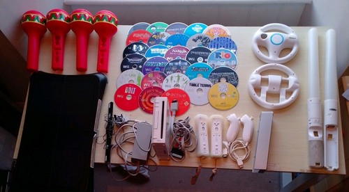 Nintendo wii black - wii,
