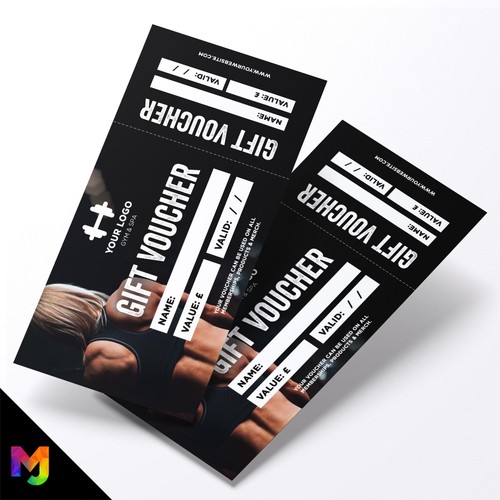 Custom printed gift vouchers - printed,