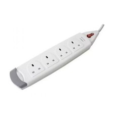 Belkin SurgeMaster Power Strip 4-Way Essential Protection 2m Cable