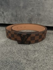 Mens Brown Leather Belt 115cm