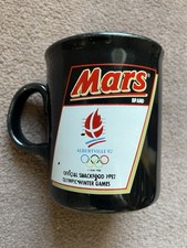 Mars Bar Chocolate Retro Collectable Mug Olympic Games Barcelona Vintage 1992