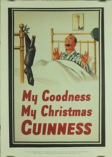 445 x 315mm Guiness Advertising Poster (Colour)