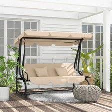Three Person Garden Swing Seat
