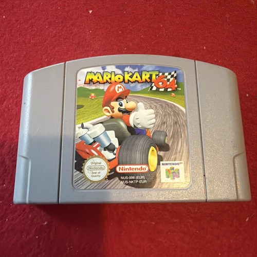 N64 mario kart game tested - kart, and