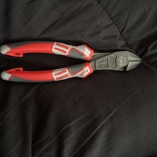 NWS 180mm  Tri Heavy Duty Side Cutter Plier Wire RED/BLACK Handle Snips Cable