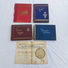 4 Antique Books Queen Victoria