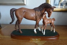 Original Beswick Mare & foal