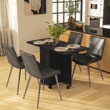 Folding Dining Table, Rolling