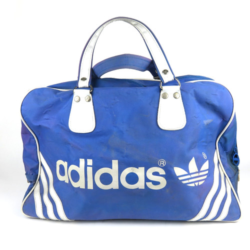 Vintage adidas sports bag blue - bag,