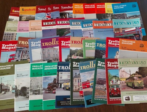 Trolleybus magazine joblot - magazine, 40