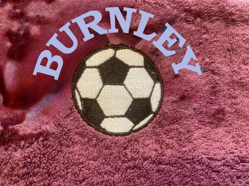 Burnley personalised football - burnley,