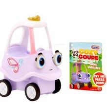 Little Tikes Let'S Go Cozy Coupe - Cozy Mini Push and Play Vehicle Fairy Car 