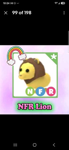 Adopt neon lion fly - me,