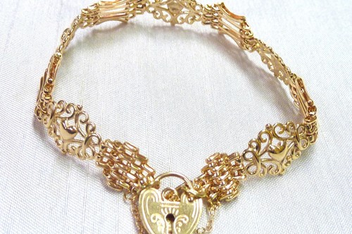 Antique 14kt rosey - rosey, yg