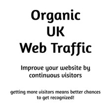 Organic UK web traffic Service