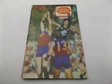 1979 AUSTRALIAN RULES PROGRAMME - ST KILDA v GEELONG FOOTBALL RECORD